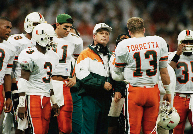 Dennis Erickson in 1993